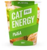 Cat energy PRO 500г. с рыбой