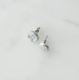 Marble earrings